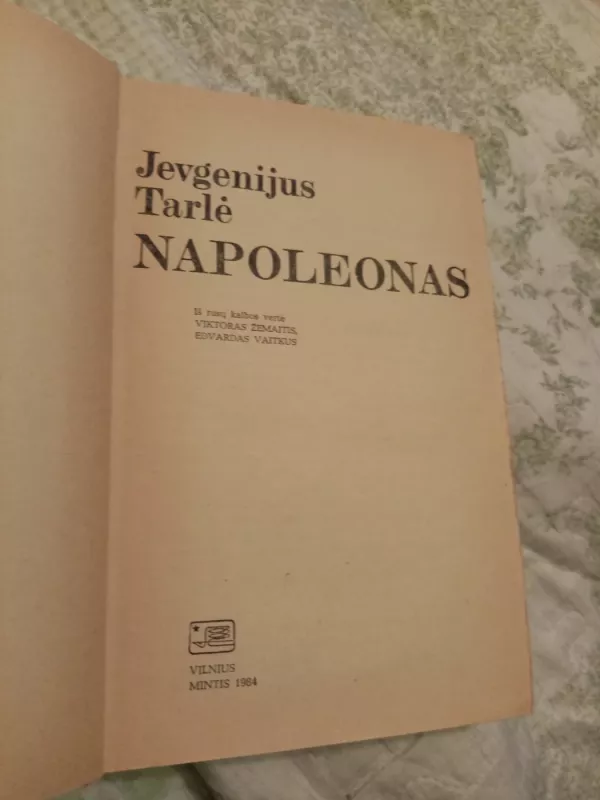 Napoleonas - Jevgenijus Tarlė, knyga 3