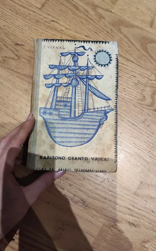 Kapitono Granto vaikai - Žiulis Vernas, knyga