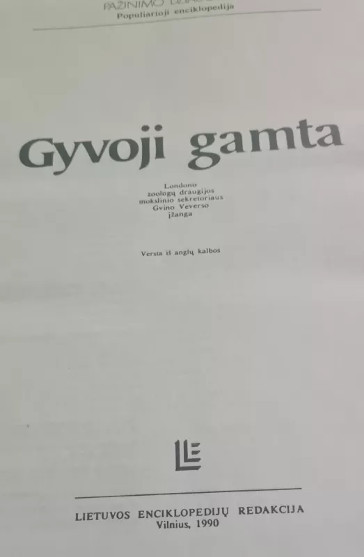 Gyvoji gamta - J. Mitchell, knyga 3