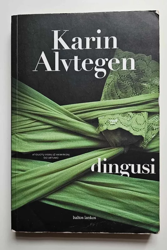dingusi - Karin Alvtegen, knyga 3