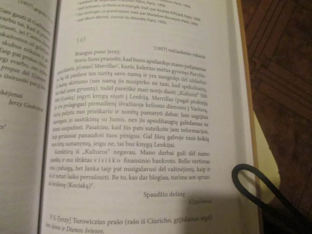 Jerzy Giedroyc Czeslaw Milosz laiškai 1952-1963 - Marek Kornat, knyga 5