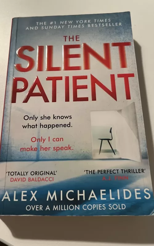 The Silent Patient - Alex Michaelides, knyga