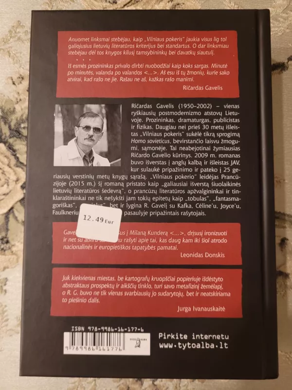 Vilniaus pokeris - Ričardas Gavelis, knyga 3