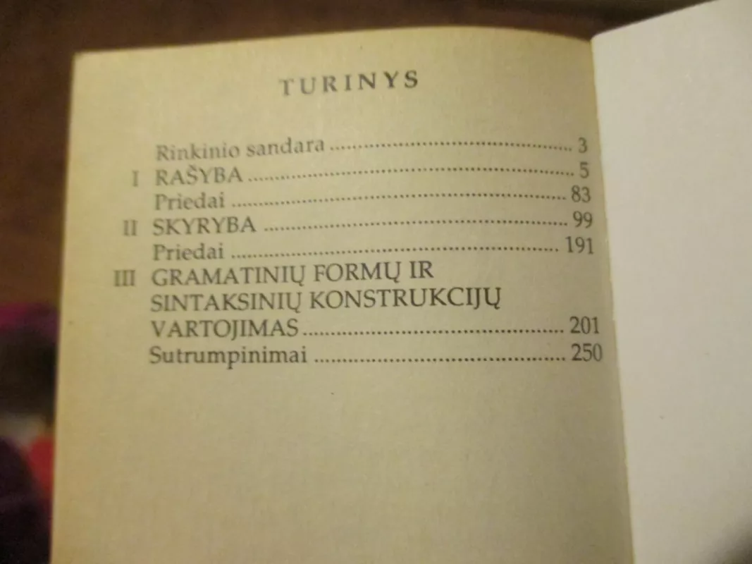 Lietuvių kalbos taisyklių sąvadas - Benjaminas Kondratas, knyga 5