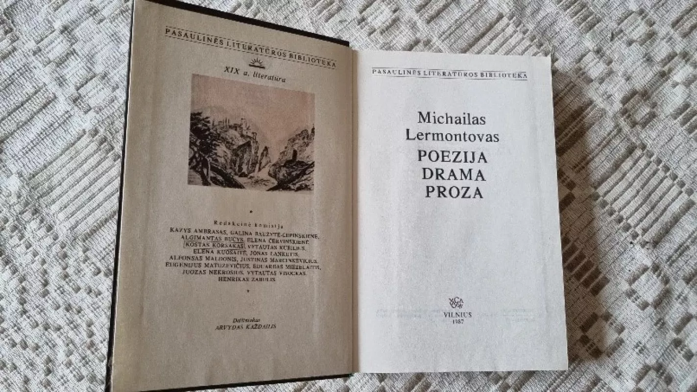Poezija. Drama. Proza - Michailas Lermontovas, knyga 4
