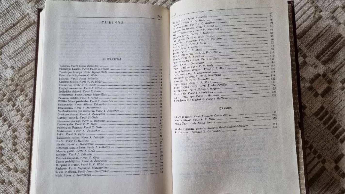 Eilėraščiai. Dramos - Fridrichas Šileris, knyga 5