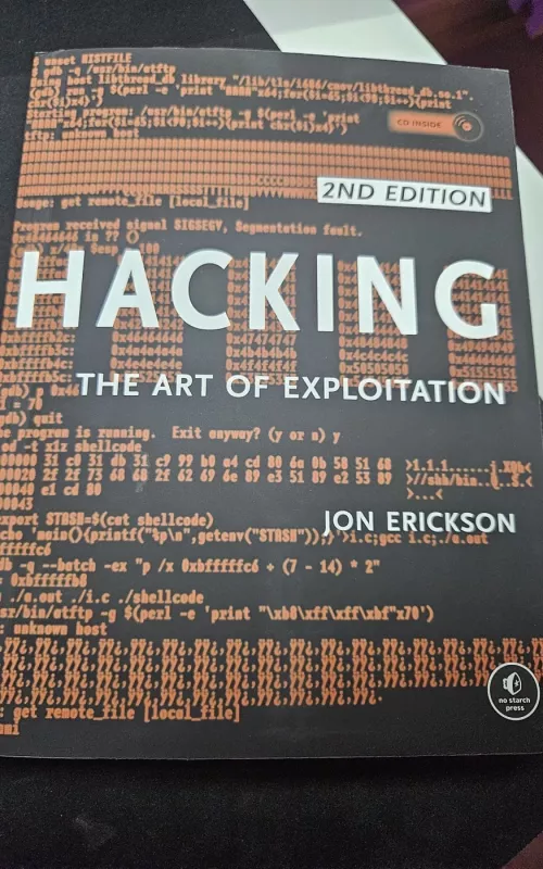 Hacking: The Art of Exploitation, 2nd Edition - Jon Erickson, knyga 2