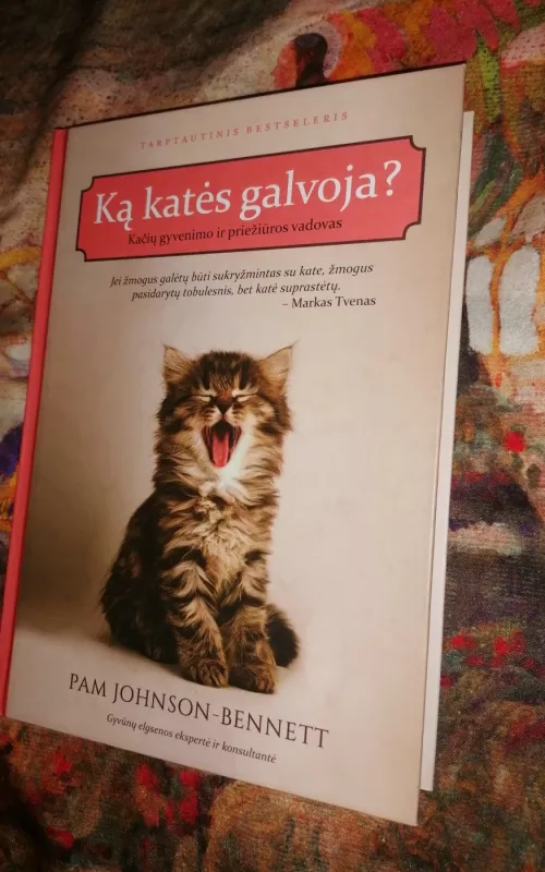 Ką katės galvoja? - Pam Johnson-Bennett, knyga 2