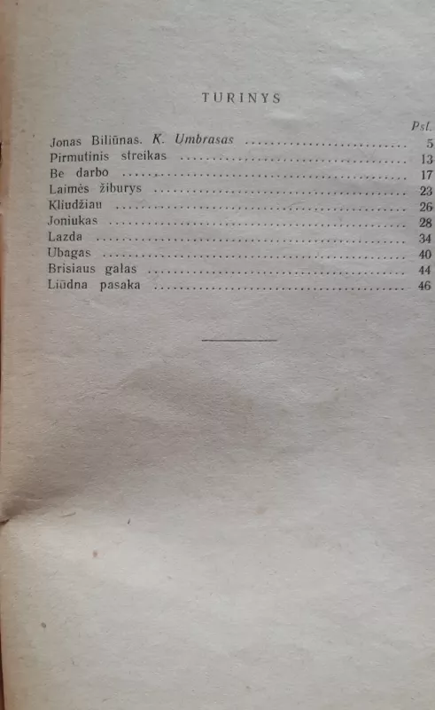 J. Biliūnas - Autorių Kolektyvas, knyga 3