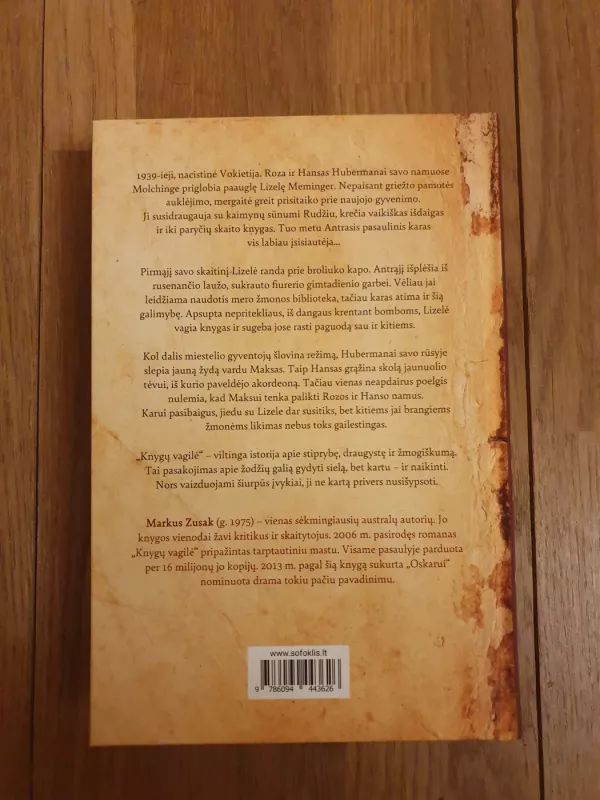 Knygų vagilė - Markus Zusak, knyga 3