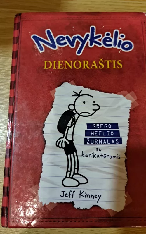 Nevykėlio dienoraštis 1 - Jeff Kinney, knyga 2
