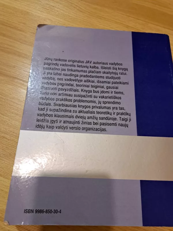 Vadyba - James Stoner, Edward  Freeman, Daniel  Gilbert, knyga 3