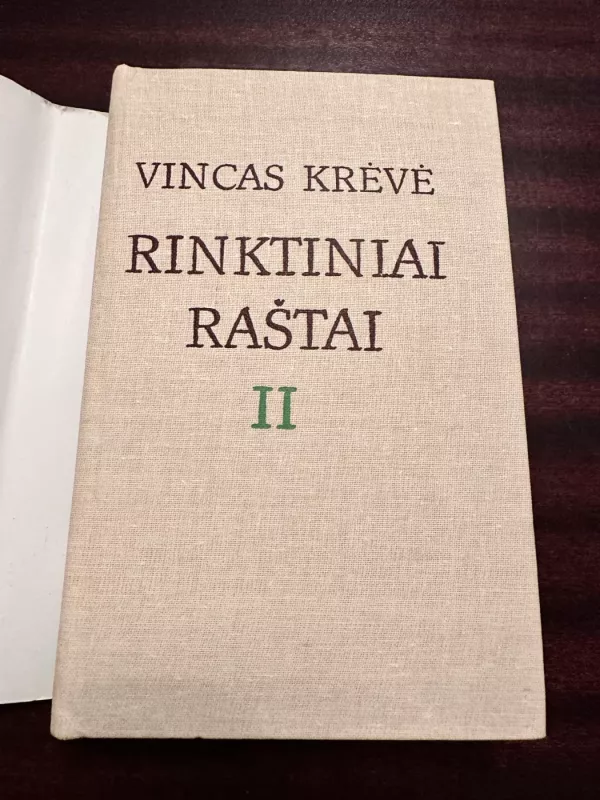Rinktiniai raštai (3 tomai) - Vincas Krėvė, knyga 5