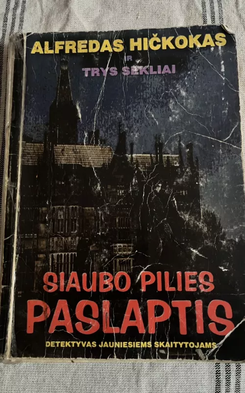 Siaubo pilies paslaptis - Alfredas Hičkokas, knyga