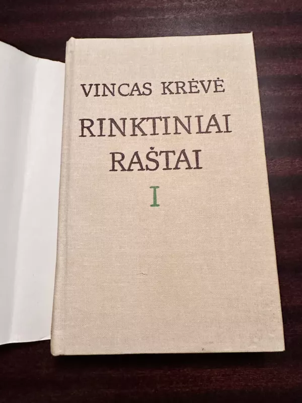 Rinktiniai raštai (3 tomai) - Vincas Krėvė, knyga 3