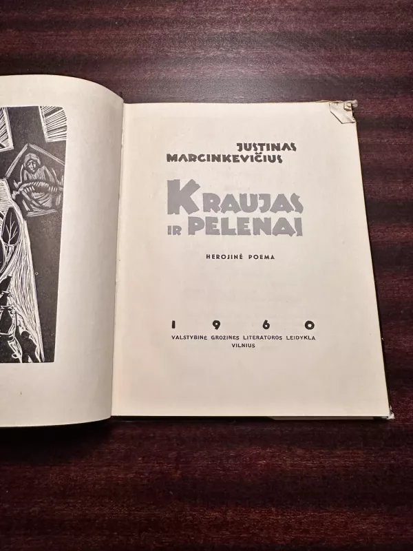 Kraujas ir pelenai - Justinas Marcinkevičius, knyga 3