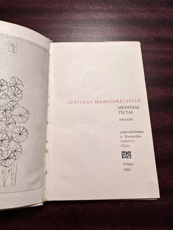 Mediniai tiltai - Justinas Marcinkevičius, knyga 3