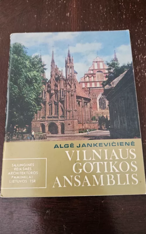 Vilniaus gotikos ansamblis - Algė Jankevičienė, knyga 2