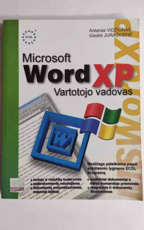 Microsoft Word XP Vartotojo vadovas - Antanas Vidžiūnas, knyga