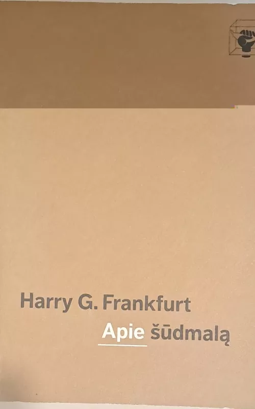 Apie šūdmalą - Harry G. Frankfurt, knyga