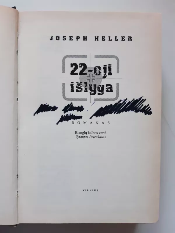 22-oji išlyga - Joseph Heller, knyga 3
