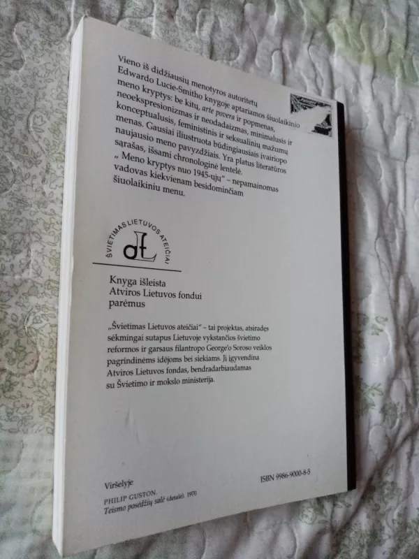 Meno kryptys nuo 1945-ųjų: temos ir koncepcijos - Edward Lucie-Smith, knyga 6