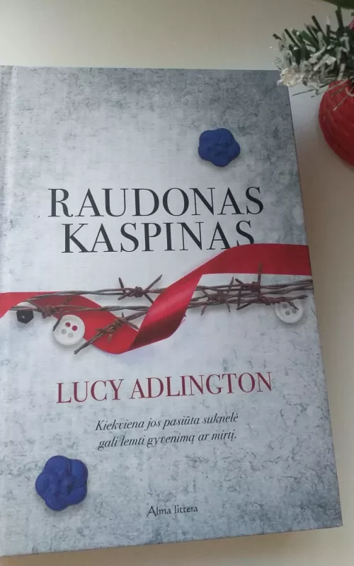 Raudonas Kaspinas - Lucy adlington, knyga 2