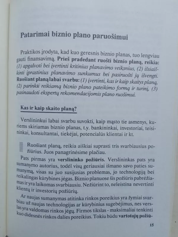Kelias į verslo sėkmę: biznio planas - Koncernas  Libra KTU Technologijų valdymo centras, knyga 6