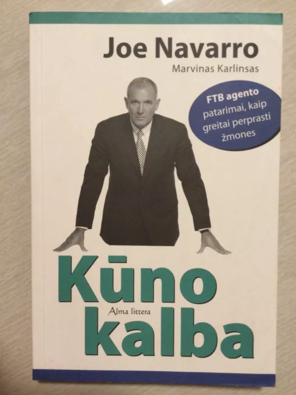 Kūno kalba - Joe Navarro, knyga