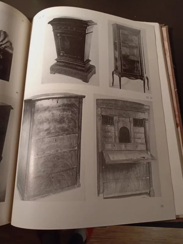 XVII-XX a. I p. baldai. Katalogas - Ona Mažeikienė, knyga 3