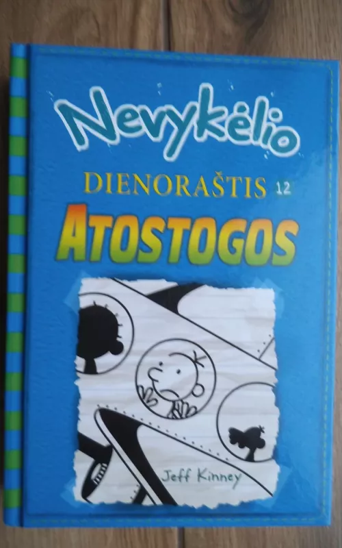 Nevykėlio dienoraštis 12 - Jeff Kinney, knyga