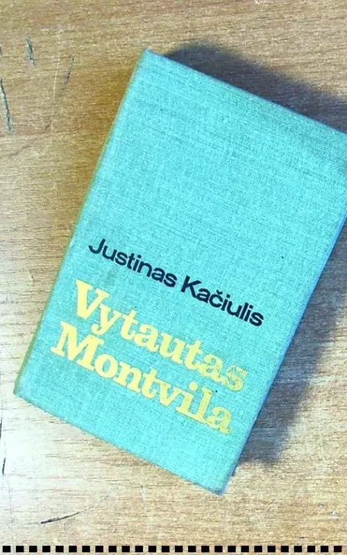 Vytautas Montvila - Vytautas Kasiulis, knyga