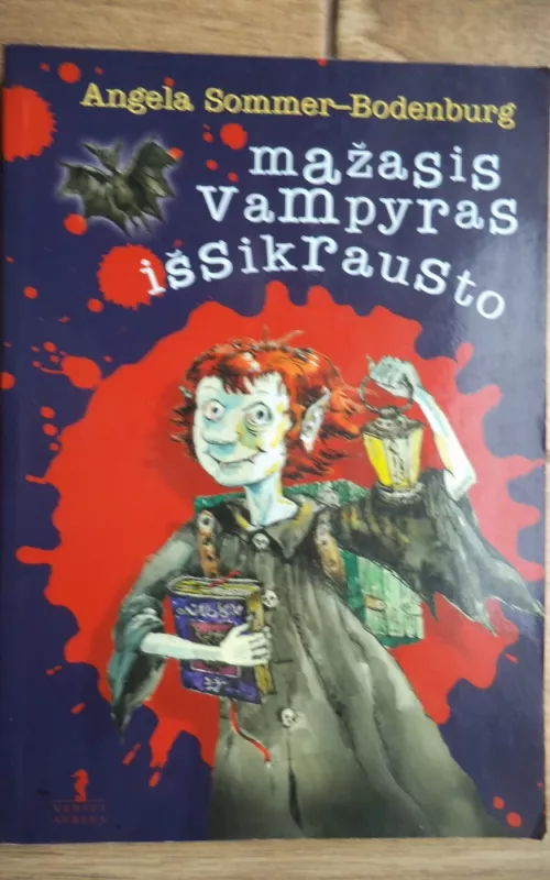 Mažasis vampyras išsikrausto - Angela Sommer-Bodenburg, knyga