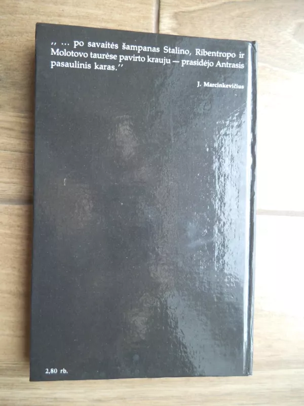 Atsiminimai - Juozas Urbšys, knyga 3