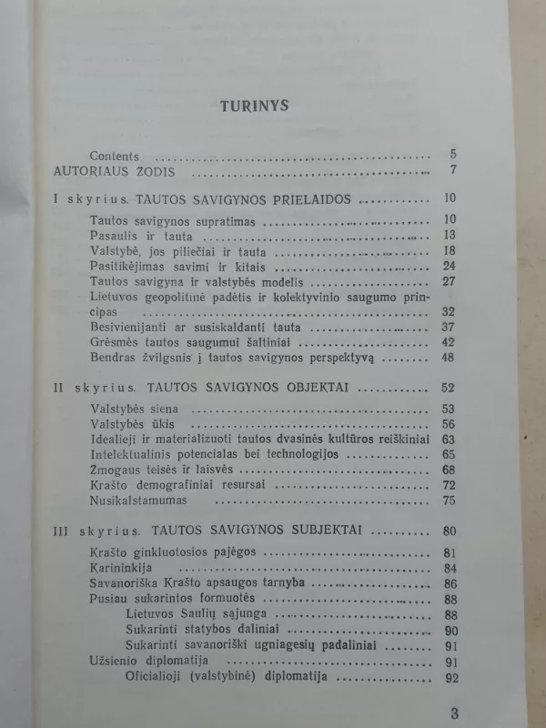 Tautos savigyna - Romualdas Grigas, knyga 3