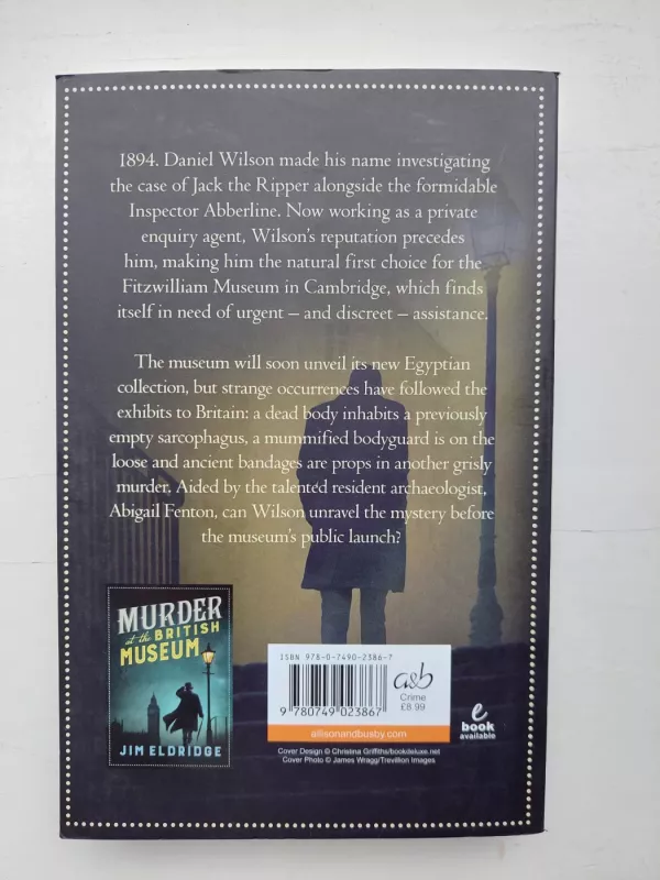 Murder at the Fitzwilliam - Jim Eldridge, knyga 3