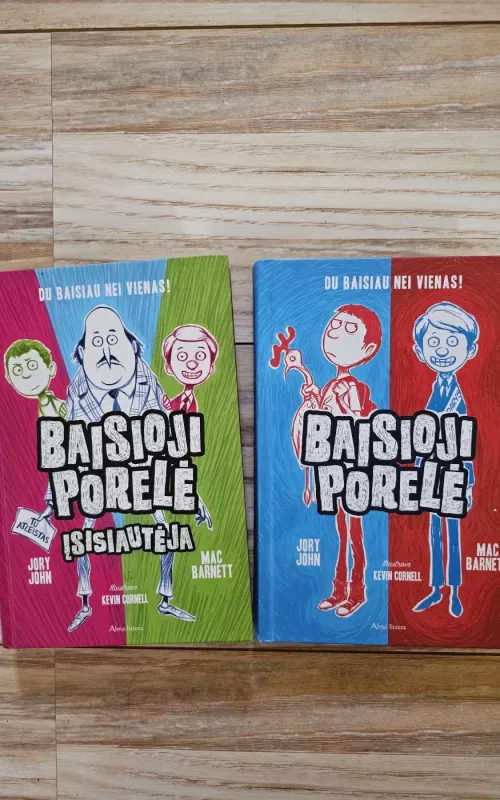 Baisioji porelė - Mac Barnett, Jory  John, knyga 2