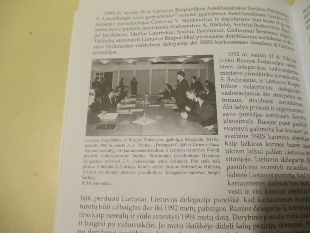 LR aukščiausiosios tarybos vadovaujamos derybos su Maskva įgyvendinant Lietuvos nepriklausomybę - Autorių Kolektyvas, knyga 5