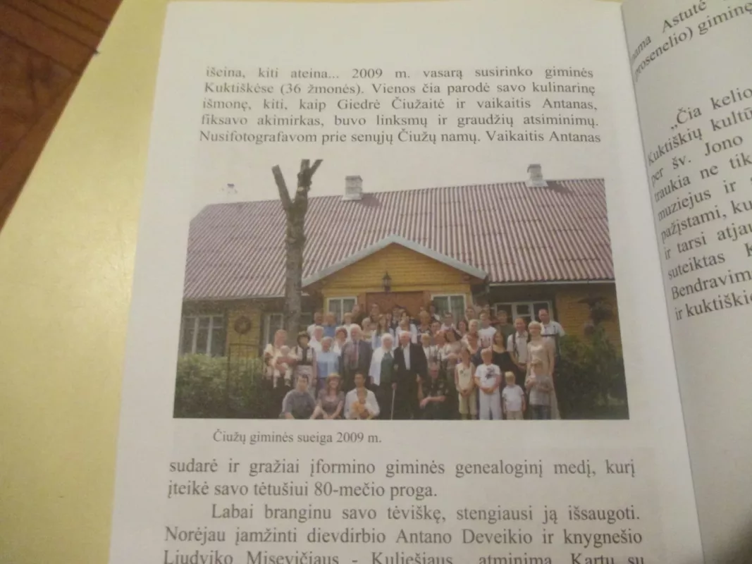 Muziejus Kuktiškėse - Elena Čiužienė, knyga 6