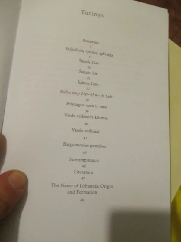 Lietuvos vardas: kilmė ir formų daryba - Zigmas Zinkevičius, knyga 4