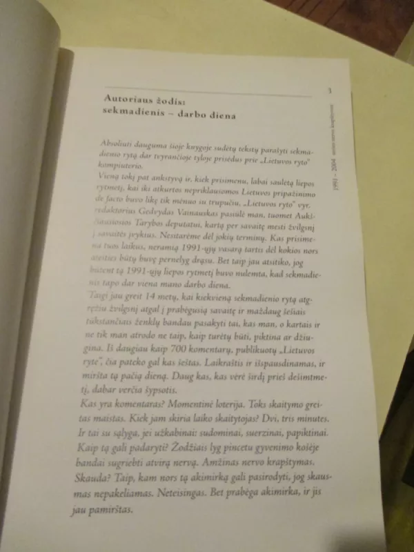 Atviro nervo krapštymas - Rimvydas Valatka, knyga 3