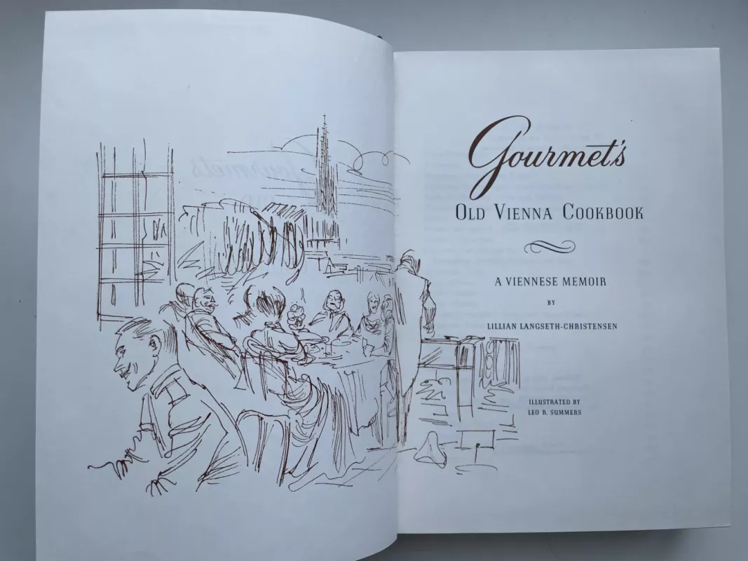 Gourmet's old Vienna cookbook - Lillian Langseth-Christensen, knyga 3