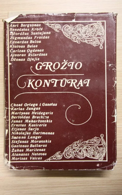 Grožio kontūrai - B. Kuzmickas, knyga