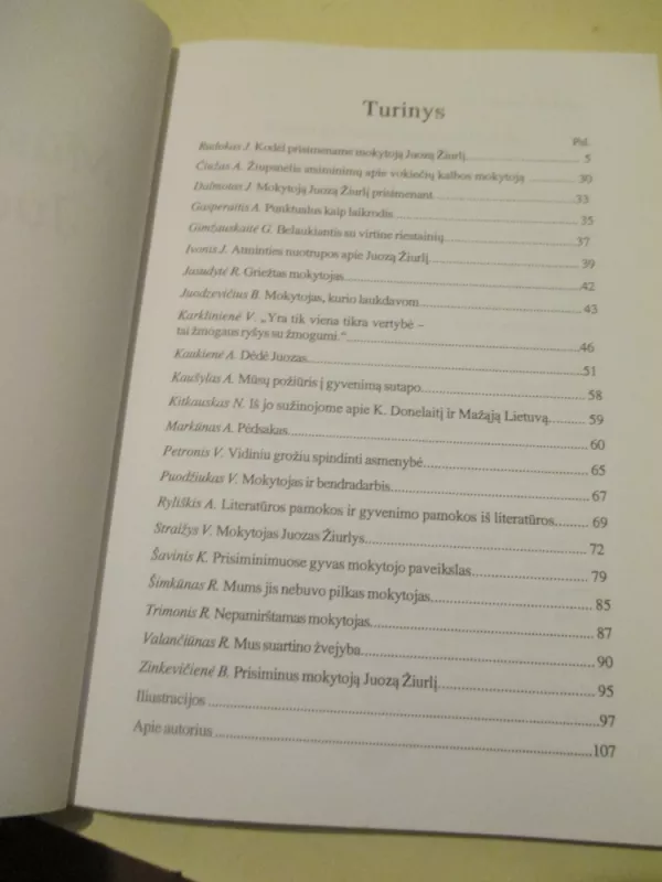 Mūsų mokytojas Juozas Žiurlys - Jonas Rudokas, knyga 4