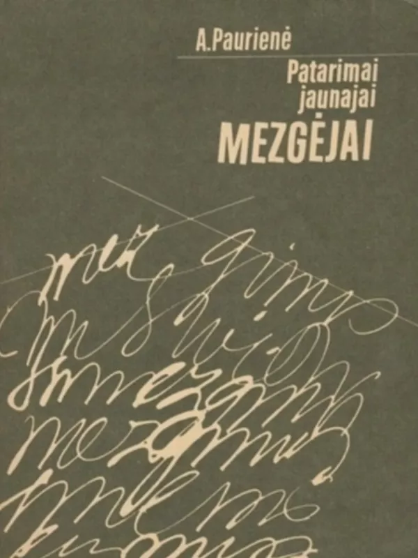 Patarimai jaunajai mezgėjai - A. Paurienė, knyga 2