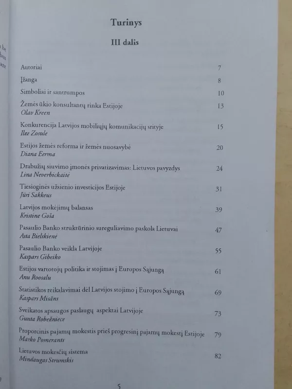 Baltijos valstybių ekonomika: pavyzdžių analizė - Autorių Kolektyvas, knyga 3