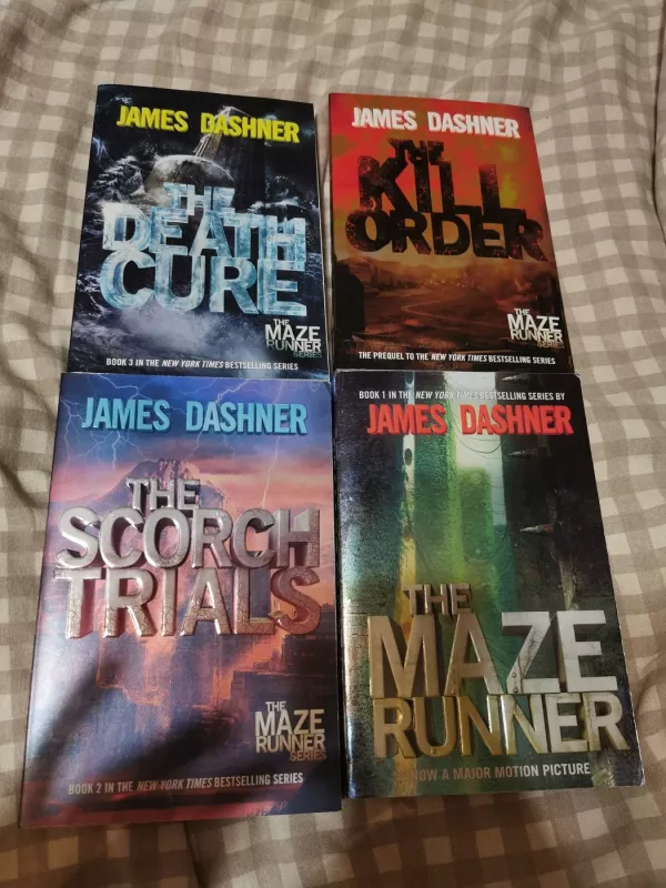The Maze Runner book series - James Dashner, knyga 3