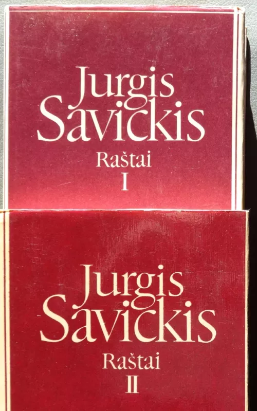Jurgis Savickis Raštai (I ir II tomai) - Jurgis Savickis, knyga 2