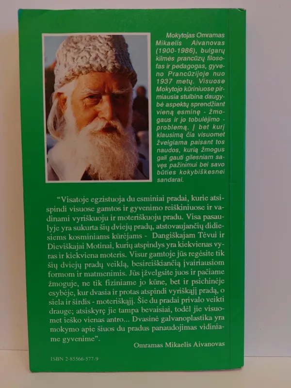 Dvasinė galvanoplastika ir žmonijos ateitis - Omraam Mikhael Aivanhov, knyga 3