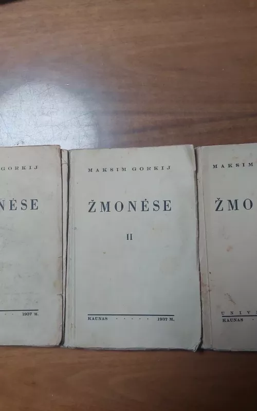 Žmonėse (I, II, III) - Maksimas Gorkis, knyga